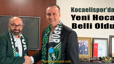Kocaelispor’un Yeni Teknik Direktörü Belli Oldu