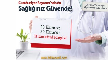 VM Medical Park , 29 Ekim’de de Hizmetinizde