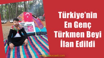 Türkiye’nin En Genç Yörük Türkmen Beyi İlan Edildi