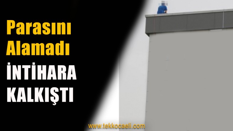 Binanın Çatısında İntihar Girişimi