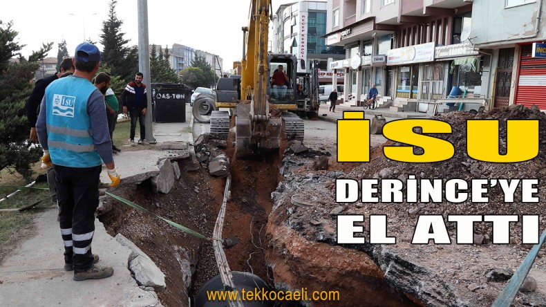 Derince’de Yağmursuyu Problemine Son