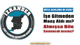 İZKANDER, İbrahim Efe Konusunu Geçiştirmiş!