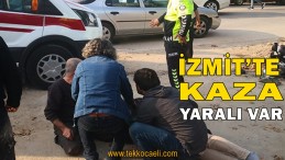 İzmit Sanayi Mahallesinde Kaza