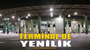 İzmit Otogar’da Değişiklik