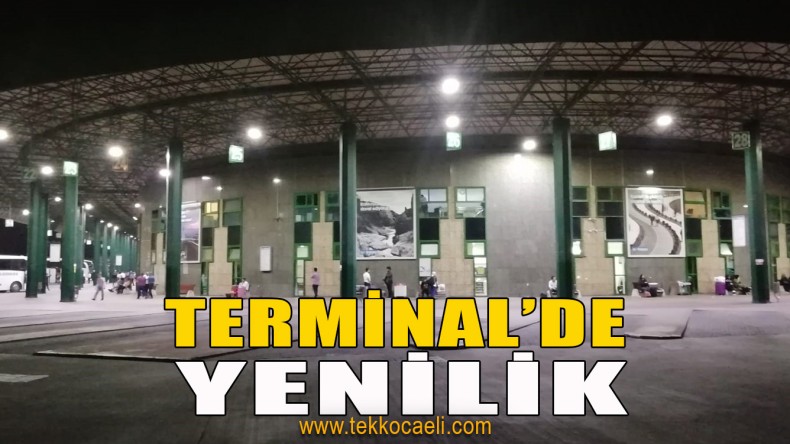 İzmit Otogar’da Değişiklik