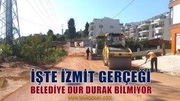 İzmit Belediyesi Şehrin Dört Bir Yanında Çalışıyor