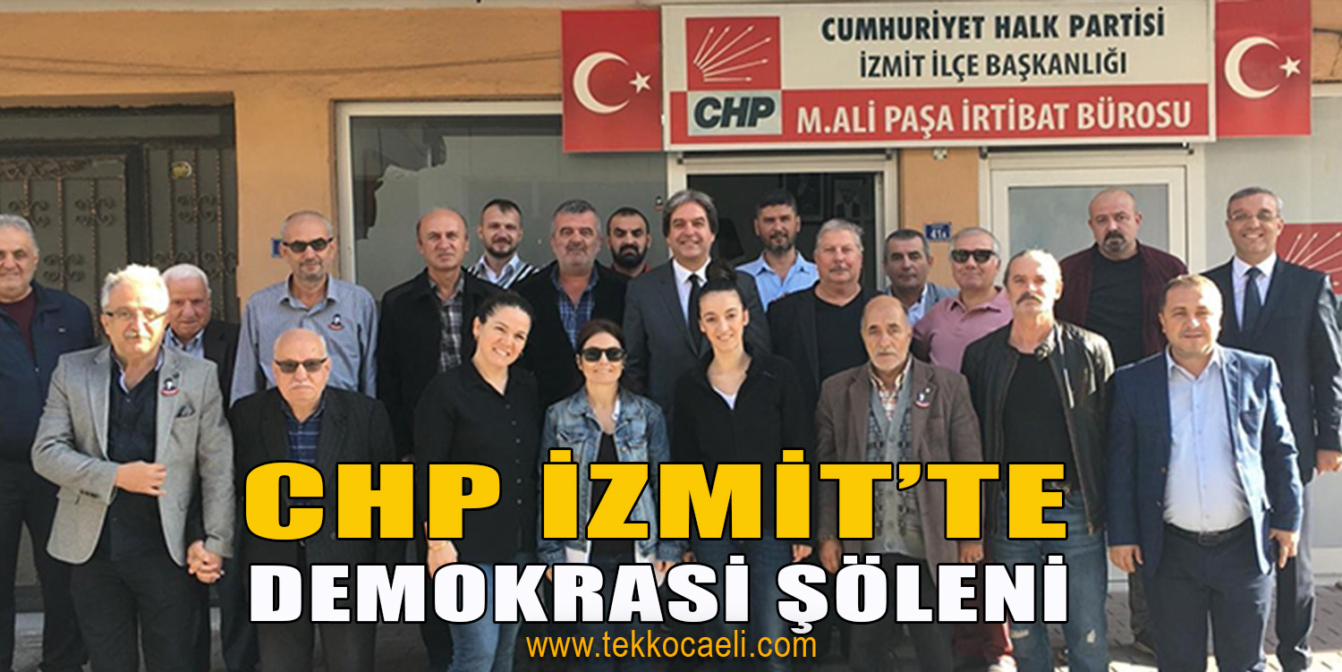 CHP İzmit’te Demokratik Seçim