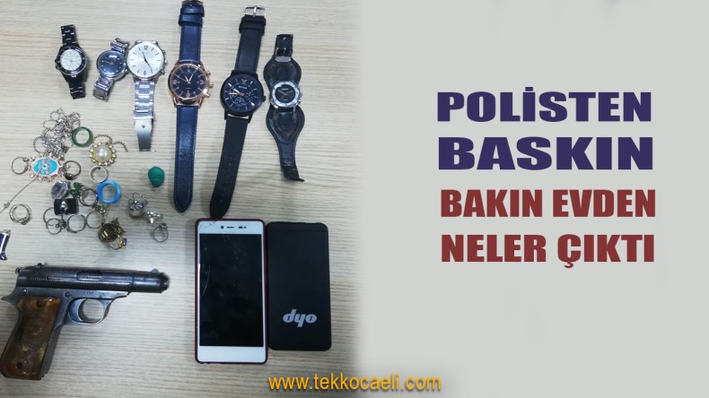 Hırsız Şüphelisinin Evine Operasyon