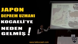 Japon Deprem Uzmanı Kocaeli’de