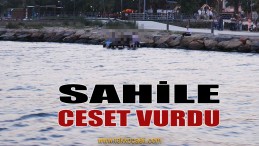 Sahile Ceset Vurdu