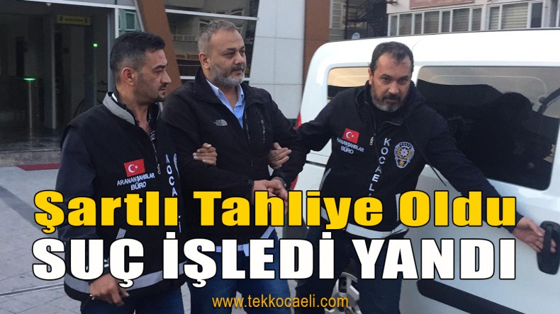 Şartlı Tahliye Olmuştu, Yine Suç İşledi