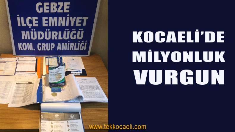 Dolandırıcılık Çetesi Çökertildi