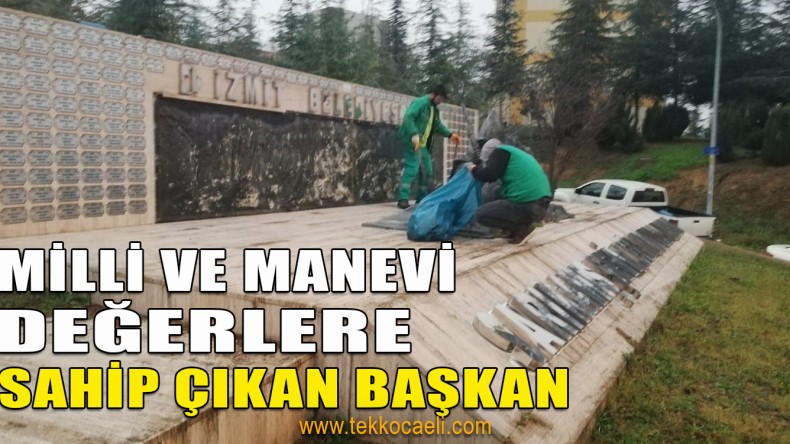 Hürriyet’in Talimatıyla, Şehitler Parkında Bakım Başlatıldı