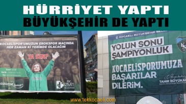 Kocaeli Büyükşehir, Başkan Hürriyet’i Takip Ediyor