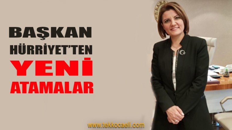 İzmit Belediyesi’nde Yeni Başkan Yardımcıları Belli Oldu