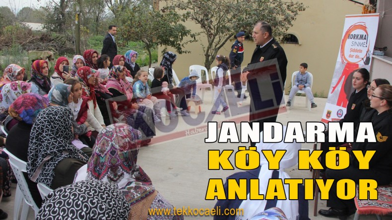 Jandarma Binlerce Kişiye Eğitim Verdi