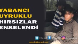 Hırsızlar Suçüstü Yakalandı