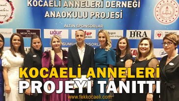 Kocaeli Anneleri ‘Anaokulu Projesi’ni Tanıttı