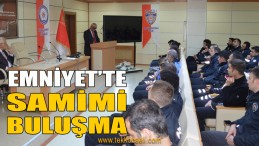 Emniyet’in Emektarları, Genç Polislerle Buluştu