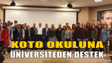 Özel KOTO Okuluna Eğitim Desteği