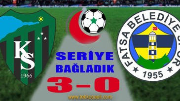 Şampiyonluk Yolunda, 3 Puanı 3 Golle Aldık