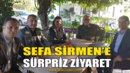 Başkan Hürriyet’ten Sirmen’e Ziyaret