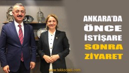 Büyükakın, Ankara’da İstişare Toplantısına Katıldı