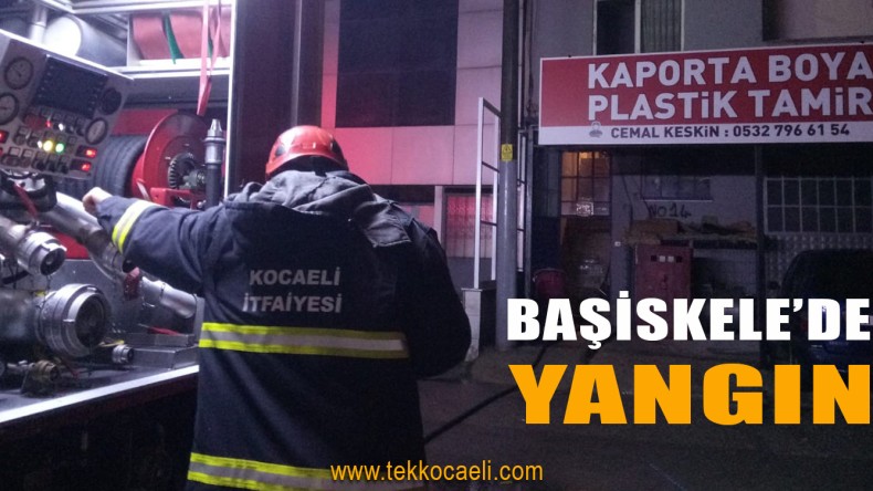 Başiskele Vezirçiftliği’nde Yangın