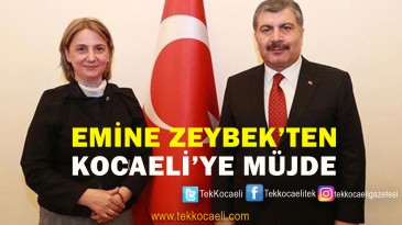 Ak Parti MKYK Üyesi Zeybek’ten Kocaeli’ye Müjde!