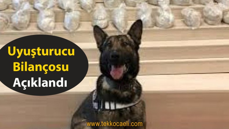 Kocaeli’de Uyuşturucu Bilançosu Açıklandı