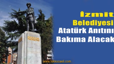 Atatürk Anıtı Bakıma Alınacak