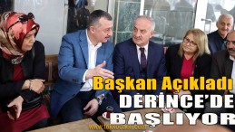 Tahir Büyükakın, Derince’de Müjde Verdi