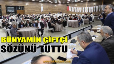 Başkan Söz Verdi; 4,5 Ayda Tamamladı