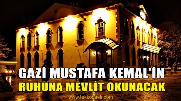 İzmit Belediyesi, 10 Kasım’da Mevlit Okutacak