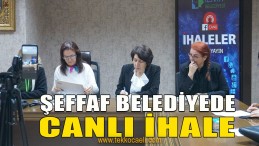 Cenaze Evlerine Yemek Yardımı İçin İhale Gerçekleştirildi