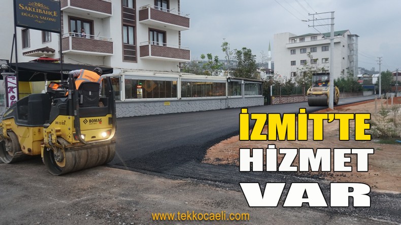 İzmit’te Asfalt Seferberliği