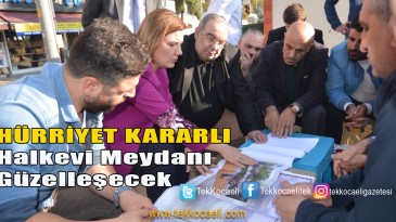 Hürriyet, İzmit Halkevi Meydanını Canlandırmakta Kararlı