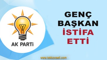 AKP’de İstifa !