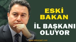 Eski Bakan, Babacan’ın Partisinde İl Başkanı Olacak