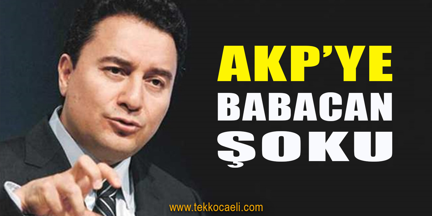 ŞOK İDDİA! Ali Babacan’dan AKP’ye Red
