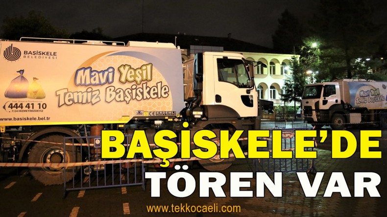 Başiskele Belediyesi’ne Yeni Araçlar