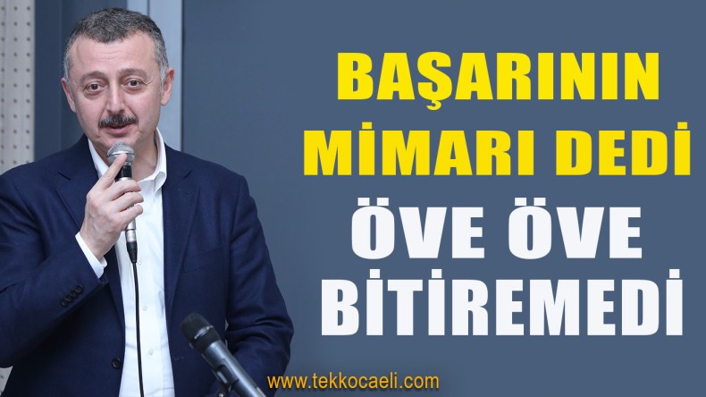 Tahir Büyükakın, Başarının Mimarını Açıkladı
