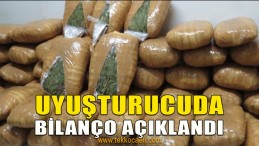 Haftalık Uyuşturucu Bilançosu Açıklandı