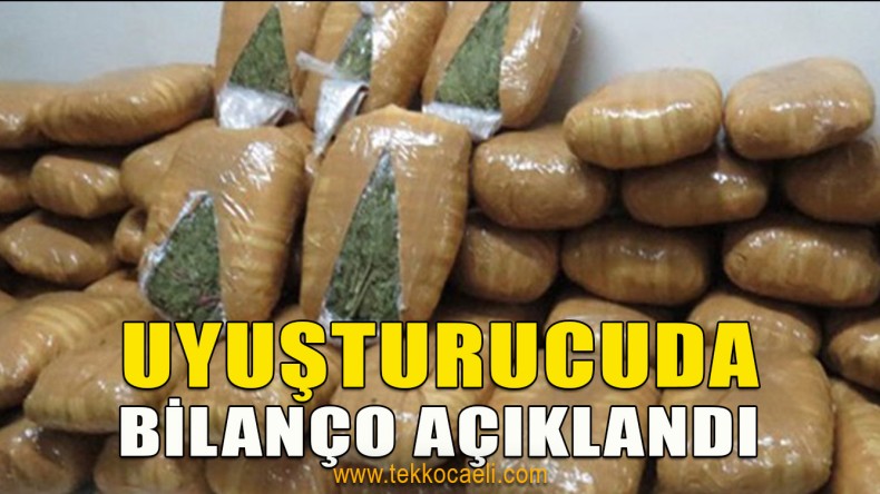 Haftalık Uyuşturucu Bilançosu Açıklandı