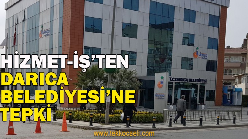 Darıca Belediyesi 2 İşçiyi Attı