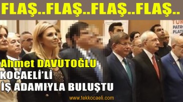 Ahmet Davutoğlu, Kocaelili İş Adamıyla Buluştu