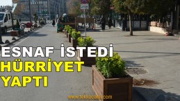 Esnaf İstedi, Hürriyet Yaptı