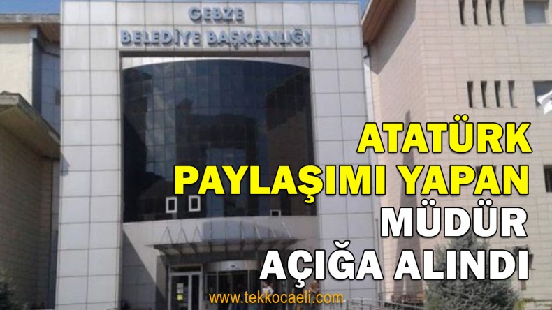 Gebze Belediyesi’nden Flaş Açıklama