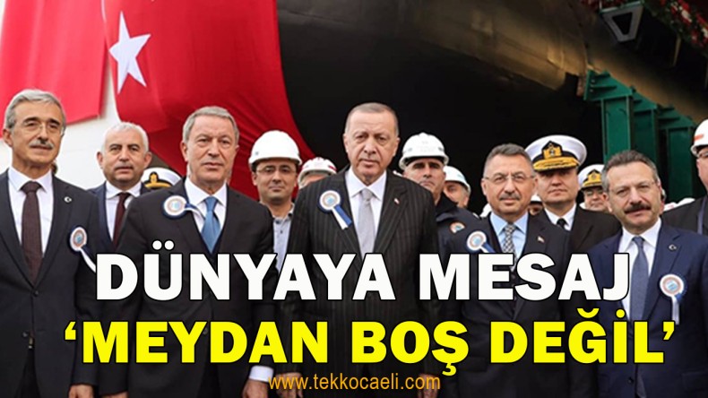 Cumhurbaşkanı Erdoğan, Gölcük’ten Seslendi