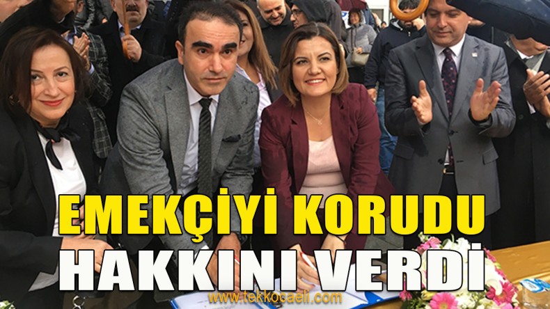 İzmit Belediyesi’nde Sözleşme Bayramı